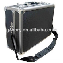 Camera Carrying Travel Hard Aluminum Metal Box W/Wheels -Large